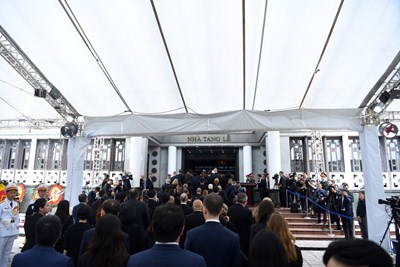 View - 	Các đoàn quốc tế viếng Tổng Bí thư Nguyễn Phú Trọng